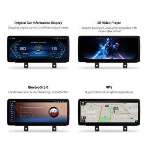 XTRONS Autoradio 12.3 pouces pour BMW série 3/4 Carplay écran Android Auto 4G LTE Navigation GPS QLB22NB12THR - Product Image 4