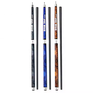 Nuevo Taco <span class=keywords><strong>de</strong></span> <span class=keywords><strong>Billar</strong></span> Moderno <span class=keywords><strong>de</strong></span> Carbono Unilock <span class=keywords><strong>de</strong></span> 3 Piezas <span class=keywords><strong>para</strong></span> Salto y Saque en Venta - Product Image 1