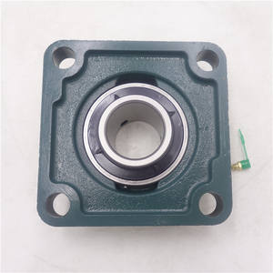 UCF208-24 flens persegi 1-1/2 inci bantalan blok bantal bantalan besi cor UCF208-24 tugas berat untuk mesin pertanian - Product Image 2