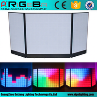 Lumière DJ LED, cabine DJ, façade DJ pour la décoration de boîte de nuit