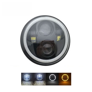 Accesorios para Automóviles, Faro LED de 5.75 Pulgadas, 12V, Anillo Halo Blanco, H4 H1, Luz Alta y Baja, DRL para Motocicleta, 60W, 6000 Lúmenes - Product Image 3