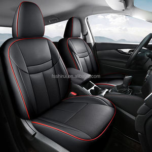Actualización de protección de la cubierta del asiento del coche para Nissan <span class=keywords><strong>Qashqai</strong></span> 2016 2017 2018 2019 2020 <span class=keywords><strong>2021</strong></span> 2022 2023 2024 Cojín de cuero de 5 asientos - Product Image 1