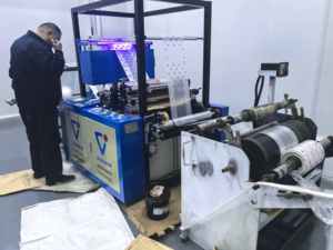 Effiziente und Kostensparende Rollfreie Westentasche Werbetasche Rollendruck Spezieller UV-Flexodrucker - Product Image 3