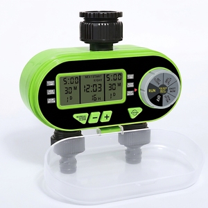 Aqualin Modell 21060 Analoger Garten-Bewässerungstimer - Umweltfreundlich Automatisch Einfache Installation Batteriebetrieben Outdoor-Timer 2 Zonen - Product Image 1