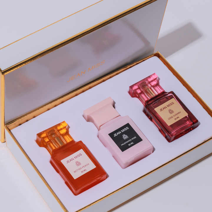 Wholesale Original brand gift box set ladies perfumes de mujer Paris threepiece women perfume