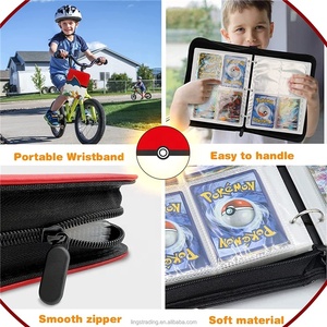 Carpeta Personalizable para Tarjetas de Juego Coleccionables, con 4 Bolsillos para Tarjetas, de Cuero PU, para Pokémon - Product Image 4