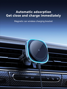 15W fuerte magnético inalámbrico cargador de coche de carga rápida soporte de teléfono de coche electrónica de consumo fuentes de alimentación y adaptadores - Product Image 2