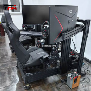 Xe Kinh Nghiệm Chuyển Động Adapter Nâng Cấp Kit Khung Nhôm Sim Racing Chassis Giàn Khoan Mô Phỏng Buồng Lái Với Bàn Phím Khay - Product Image 6