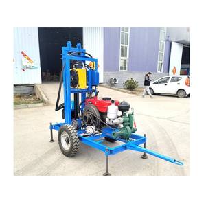 Máquina Perforadora de Pozos de Agua Subterránea Portátil KL-ZJ150, Motor Diésel de 22 HP, Profundidad de 130 m, Diámetro de 10-35 cm, Alta Eficiencia - Product Image 4