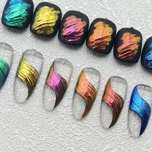 Vente en gros SH 0.2g New <span class=keywords><strong>Nail</strong></span> <span class=keywords><strong>Art</strong></span> Ice Transparent Pigment <span class=keywords><strong>Poudre</strong></span> 6 Couleurs avec <span class=keywords><strong>Effet</strong></span> Miroir Aurora Mermaid <span class=keywords><strong>Poudre</strong></span> Caméléon Chrome - Product Image 6