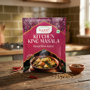 Condimento de cocina de primera calidad Kitchen King Masala en polvo, mezcla de especias indias secas naturales, molido finamente, para la cocina del hogar. - Product Image 1