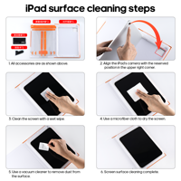 Film de protection d'écran haute définition anti-poussière et anti-éclats pour tablette Apple iPad 13 pouces, 12,9 pouces, 11 pouces, 10,9 pouces, 10,5 pouces