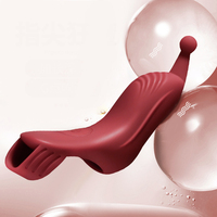 Finger Vibrator Sexspielzeug für Erwachsene für Frauen mit 10 Vibrationen Klitoris G-Punkt Nippel Vibratoren, Sexual Pleasure Tools für Paare