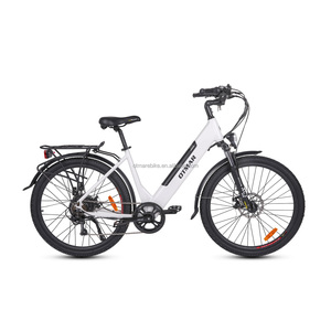 Bicicleta Eléctrica Inframe con Cuadro de Aleación de Aluminio, Batería de Litio, Motor sin Escobillas de 7 Velocidades, Frenos de Disco Hidráulicos para Damas, Uso Urbano - Product Image 6