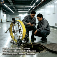 Endoscope de canalisation haute performance FORBEST à rotation 360° HD F09w avec étanchéité IP68 pour l'inspection des égouts
