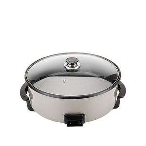 กระทะไฟฟ้าอเนกประสงค์ 1500 วัตต์ ทนทาน สำหรับทำพิซซ่า กระทะไฟฟ้าอเนกประสงค์ทำจากอะลูมิเนียม - Product Image 1