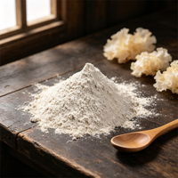 Poudre de Tremella Naturelle Pure de Qualité Supérieure pour Compléments Alimentaires et Aliments Santé