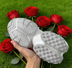 Zapatos de moda con suela gruesa y logotipo personalizado para hombre - zapatos deportivos casuales con suela gruesa estilo nave espacial, zapatos deportivos blancos - Product Image 6