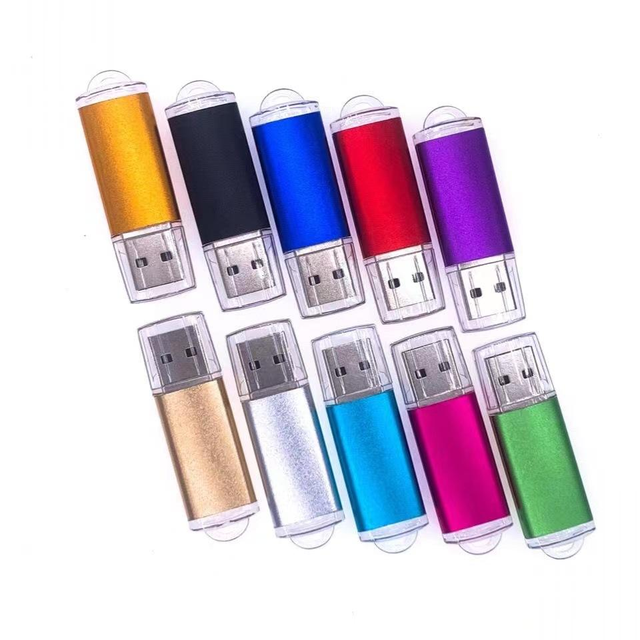 Wholesale Metal High-speed Usb2.0 Flash Drive 128MB-128GB Drive U Disk Mini Gift Creative Waterproof USB Flash Drive
