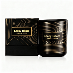 Özelleştirilmiş marka lüks aromatik soya balmumu el yapımı kokulu mumlar cam kavanozlar Vegan çevre dostu Diwali barlar için - Product Image 5