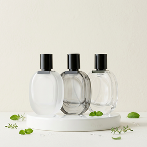 <span class=keywords><strong>Botella</strong></span> de Vidrio Transparente Esmerilado Negro de 30 ml <span class=keywords><strong>con</strong></span> Pulverizador Fino, <span class=keywords><strong>Etiqueta</strong></span> Personalizada, Tapa de Rosca, Perfume, Fragancia, Recargable - Product Image 2