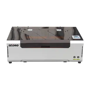 40W 50W CO2 Desktop Laser Cutter incisore fabbrica-fornito impianto di produzione al dettaglio Hiwin guiderail supporta AI PLT BMP