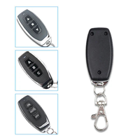 Télécommande universelle pour porte de garage à 3 boutons avec indicateur LED, code clonable