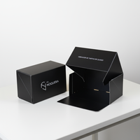Geringe Mindestbestellmenge Maßgefertigte Umweltfreundliche Kraft-Wellpappe-Versandboxen mit UV-Beschichtung Schwamm-Logo Magnetverschluss Rosa für