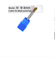 Machine à tailler les clés automatique 2M2 Tank Pro Cutter, fraiseuse, broche de cléage, sonde à fossettes, clés multipoints, emballage de 10 pièces