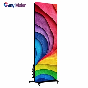 Có thể gập lại LED Poster Màn hình p2.5 xách tay kỹ thuật số LED hiển thị đứng cho quảng cáo và các sự kiện - Product Image 5