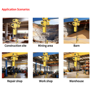 <span class=keywords><strong>Hoist</strong></span> ALLMAN Efisiensi Tinggi IP54 Tipe Troli <span class=keywords><strong>Hoist</strong></span> Rantai Listrik 2Ton 200KG 220V 380V Pengangkat untuk Konstruksi Lift Crane - Product Image 3