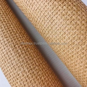 Papel Tapiz de Fibra Natural - Revestimiento de Pared de Fibra Vegetal Ecológico para Decoración del Hogar - Product Image 1