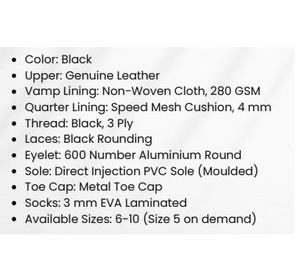 Zapatos de Seguridad de Cuero para Hombre, Modernos, de Material Genuino, Construcción Duradera, con Cordones, Suela Resistente, Cómodos para Uso Diario, Estilo Industrial - Product Image 4