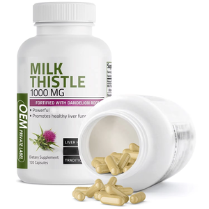 Чертополоха 1000 мг Силимарин Марианум Одуванчик корень капсулы экстракт расторопши капсулы - Product Image 2