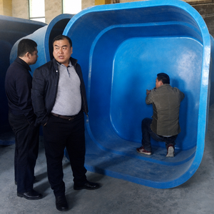 Bassin d'aquaculture en PRV d'occasion, réservoir de pisciculture en fibre de verre pour spas et piscines pour enfants, équipement durable sans fuite à vendre - Product Image 6
