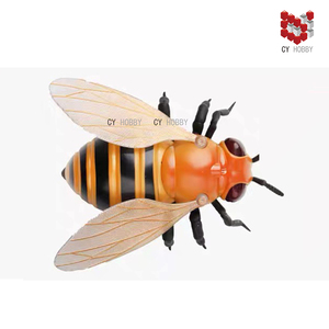 Control Remoto Eléctrico de Plástico Infrarrojo de 2 Canales con Función de Sígueme, Alcance de 10 m, Rojo/Amarillo para Abejas, Juguetes de Mariquita de Siete Puntos - Product Image 4