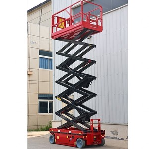 Harga Lift Gunting Bergerak Otomatis Cerdas untuk Perawatan Bangunan Gudang Pabrik 4-16m - Product Image 4