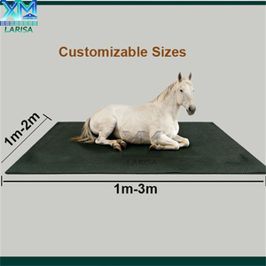 Nuevo Colchón Impermeable para Caballos XIMI Negro, Material de Goma y Esponja para Box de Caballos con 1 Año de Garantía - Product Image 2