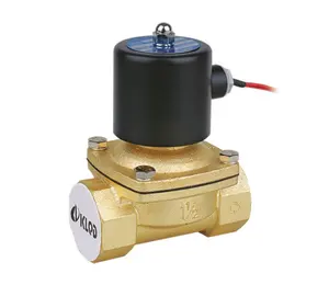 La serie 2W 2W400-40 2/2way Kailing agua IP67 acción directa de la válvula de solenoide de agua solenoide válvulas