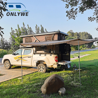 ONLYWE Aluminium Pickup Caravan Wilderness Adventure Outdoor Safari RV Camper Pas Cher à Vendre avec Free Body Design