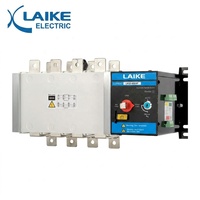 Commutateur de transfert automatique double alimentation triphasé certifié CB, courant élevé 400A 4P, capacité de coupure 3200A, LKQ3-400A/4P