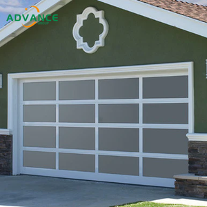 Porte <span class=keywords><strong>de</strong></span> <span class=keywords><strong>garage</strong></span> en verre contemporaine, porte enroulable en verre moderne, adaptée aux maisons urbaines et aux espaces commerciaux - Product Image 3