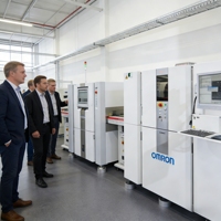 Imprimante de pâte à souder VT-S530 à haut rendement de première passe, inspection de joint sans échec, ligne SMT, moteur PLC, caméra 12M pixels haute performance
