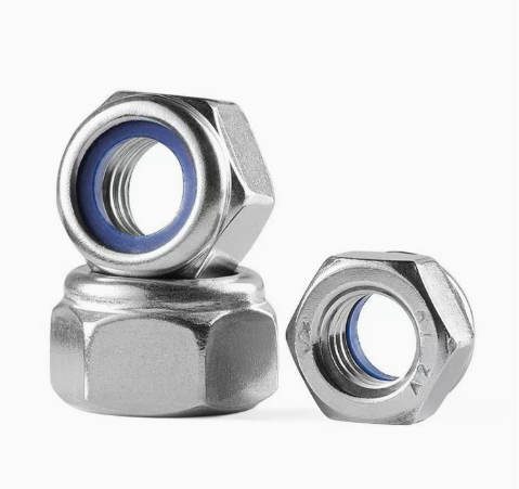 Din985 Din982 Galvanized Nylon Insert Lock Nut/nylon Nut/stainless Nylon Self- Lock Nut