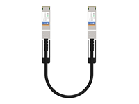 Cable pasivo DAC QSFP28 100 Gb/s QSFP28 a QSFP28 1M Cable de cobre Twinax de conexión directa