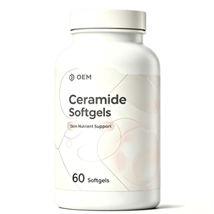 Cápsulas de Ceramida de Marca Privada OEM al por Mayor, Favorecen la Hidratación de la Piel, Ceramida Derivada de Plantas para una Piel Sana e Hidratada - Product Image 1