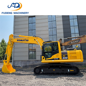 Excavatrice d'occasion de haute qualité <span class=keywords><strong>Komatsu</strong></span> PC200 avec pelle à godet 20Ton 1,0 m ³ pour les applications de carrière - Product Image 2