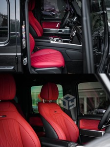 <span class=keywords><strong>2025</strong></span> nuevo diseño asientos de lujo fundas de asiento trasero fundas de asiento de conductor clase G Wagon Kit de actualización Interior para W463 W464 - Product Image 3
