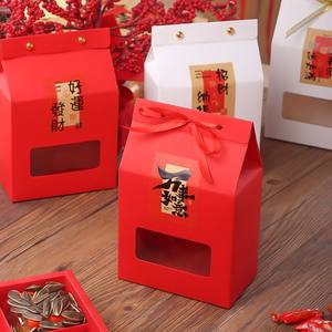 กล่องของขวัญปีใหม่จากโรงงานต้นทาง พร้อมคุกกี้นูกัตแบบถือได้ ขนมอบช็อกโกแลตเกล็ดหิมะ และบรรจุภัณฑ์ของที่ระลึก - Product Image 2