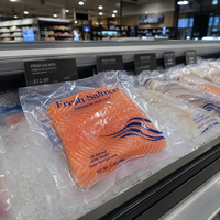 Sacs de scellage sous vide personnalisés pour aliments sacs de scellage sous vide biodégradables sacs d'emballage alimentaire en plastique
